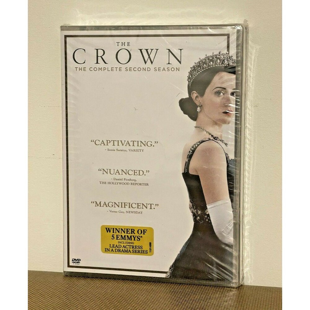 The Crown Complete Season 1 and 2 DVD Set Brand New Sealed